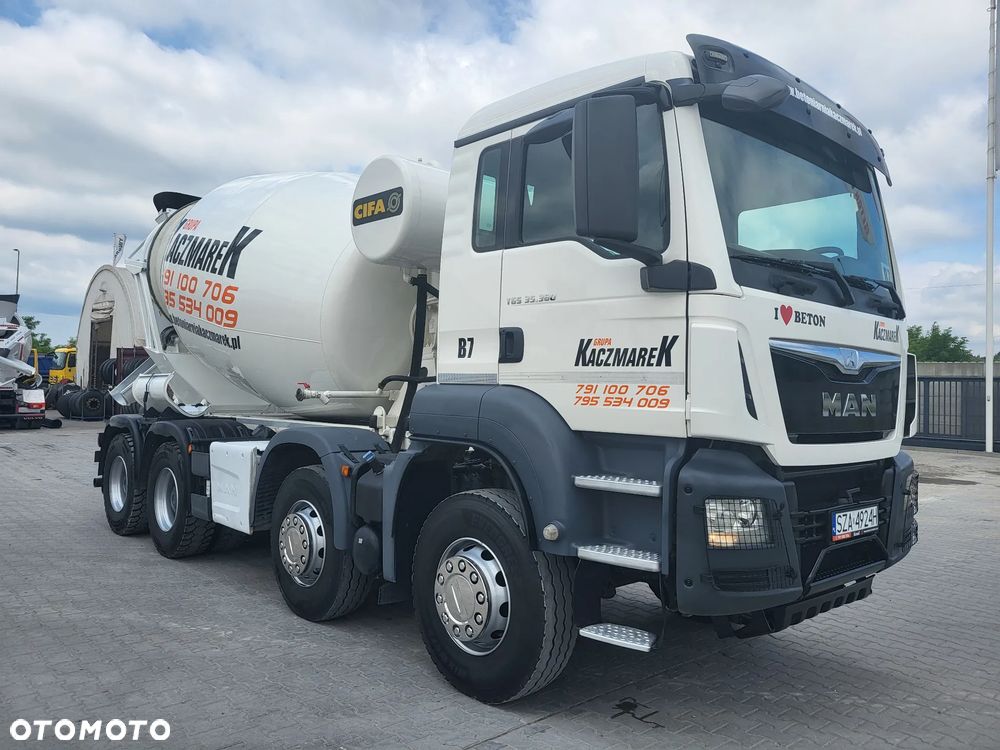 MAN TGS 35.360 / Betonomieszarka / Rok 2017 / Zabudowa 10m3 !!! - 4