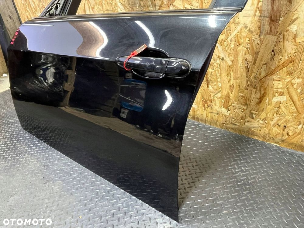 bmw 3 e90 e91 2012 przód strona lewa drzwi przednie 475/9 black sapphire - 14