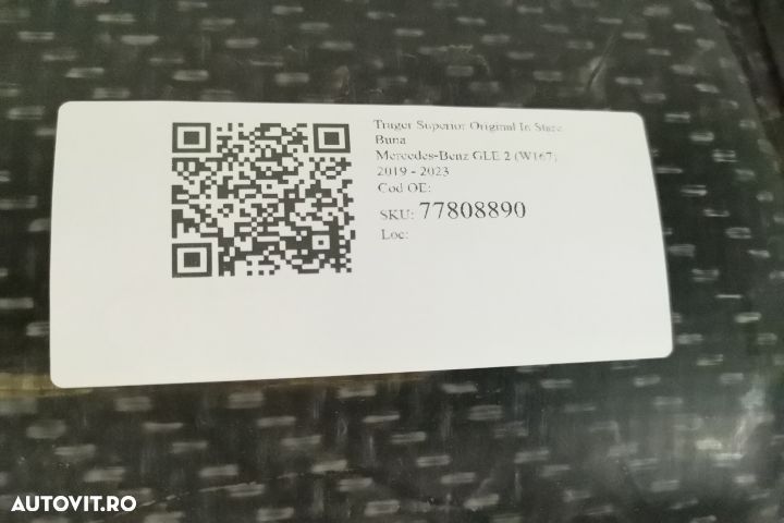 Trager Superior Original In Stare Buna	 Mercedes-Benz  GLE  2  [2019 - - 4