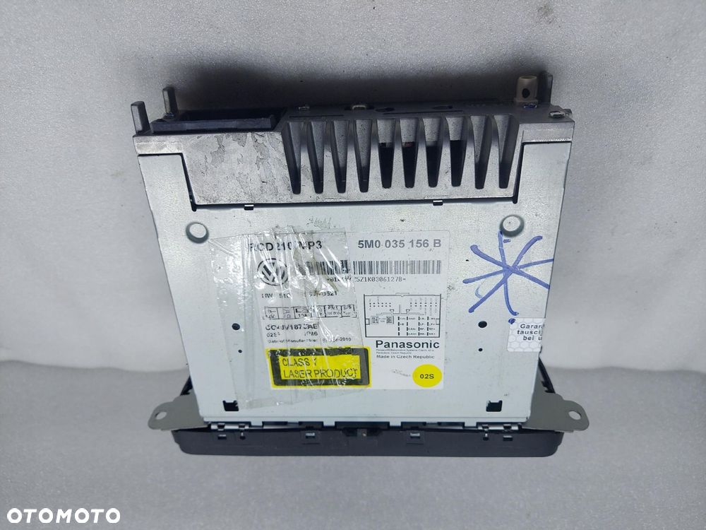 Vw Golf Vi Radio Radioodtwarzacz Cd 5M0035156B - 3