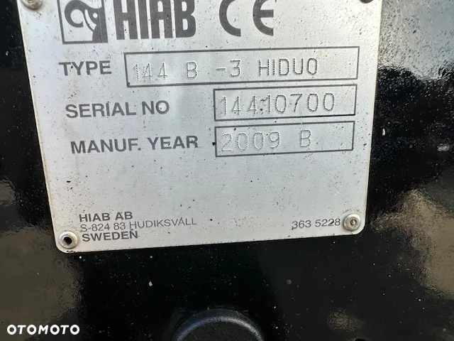 Palfinger HIAB XS144 HiDuo 3 wysuwy sterowanie radiowe - 8