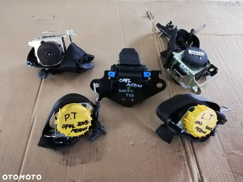 Pasy Bezpieczeństwa Tył Przód Opel MERIVA A - 1