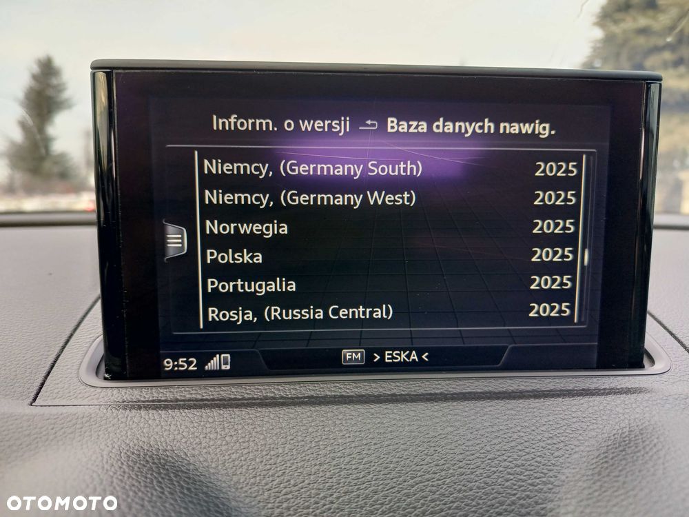 Konwersja z USA na EU Audi A3 A4 A5 A6 A7 Q3 Q5 Q7 Polski lampy mapy - 5