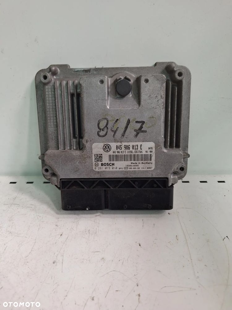 VW Polo 9N IV LIFT 1.4 TDI Komputer silnika Sterownik 045906013E BOSCH   (44/7)    (84/7) - 6