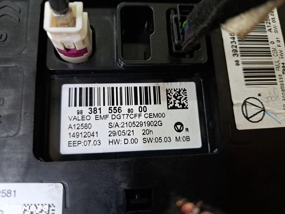 Citroen c3 III lift 308 II  Wyświetlacz Navi 983815568000 2020- - 4