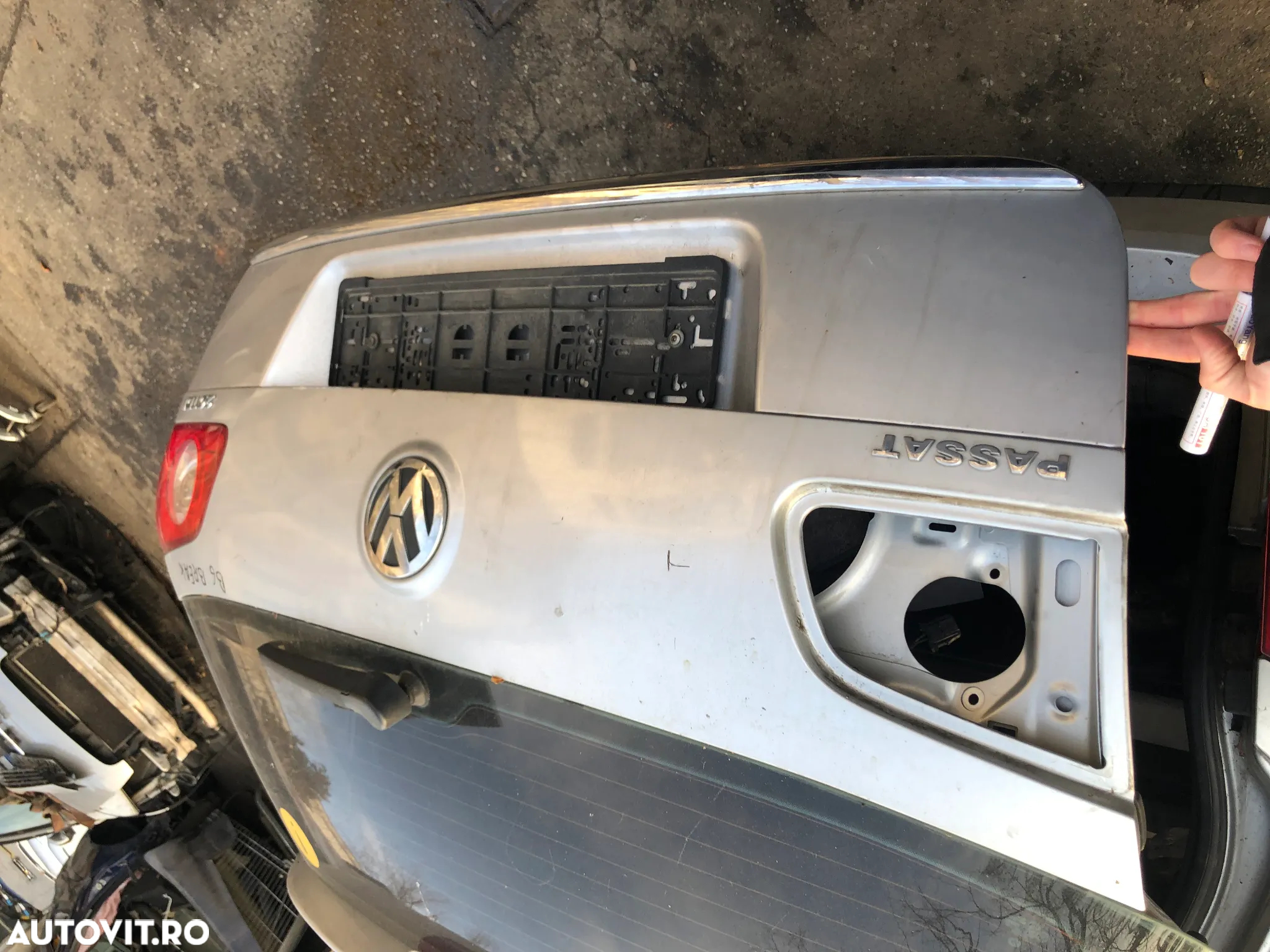 Haion portbagaj VW Volkswagen Passat B6 break gri argintiu LA7W - 10