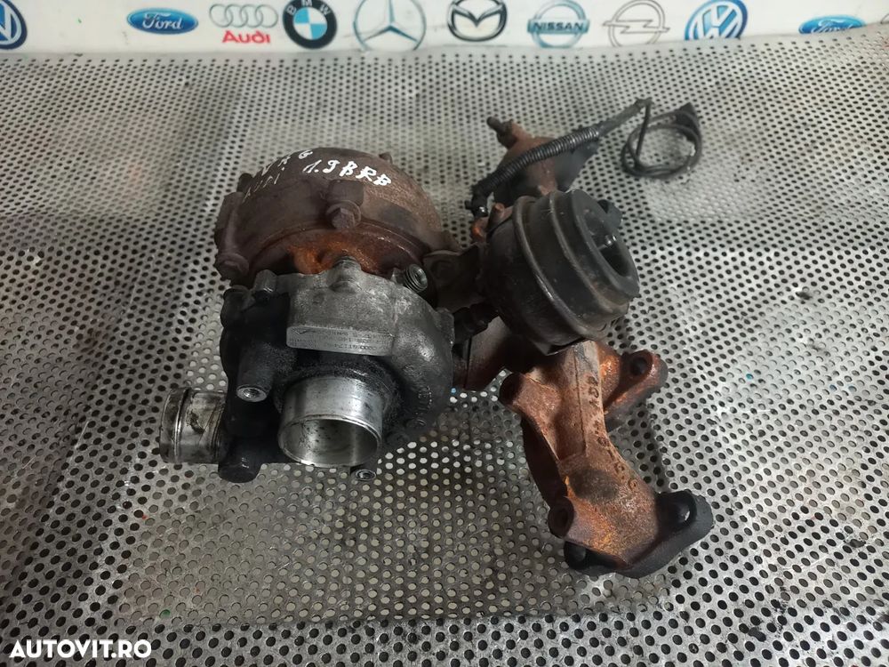 Turbo Turbina Audi A4 B7 1.9 Tdi Motor BRB Cod K - 3