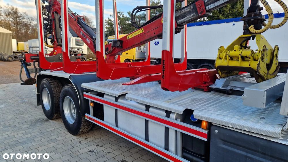Scania R520 V8 HIAB LOGLIFT - 12