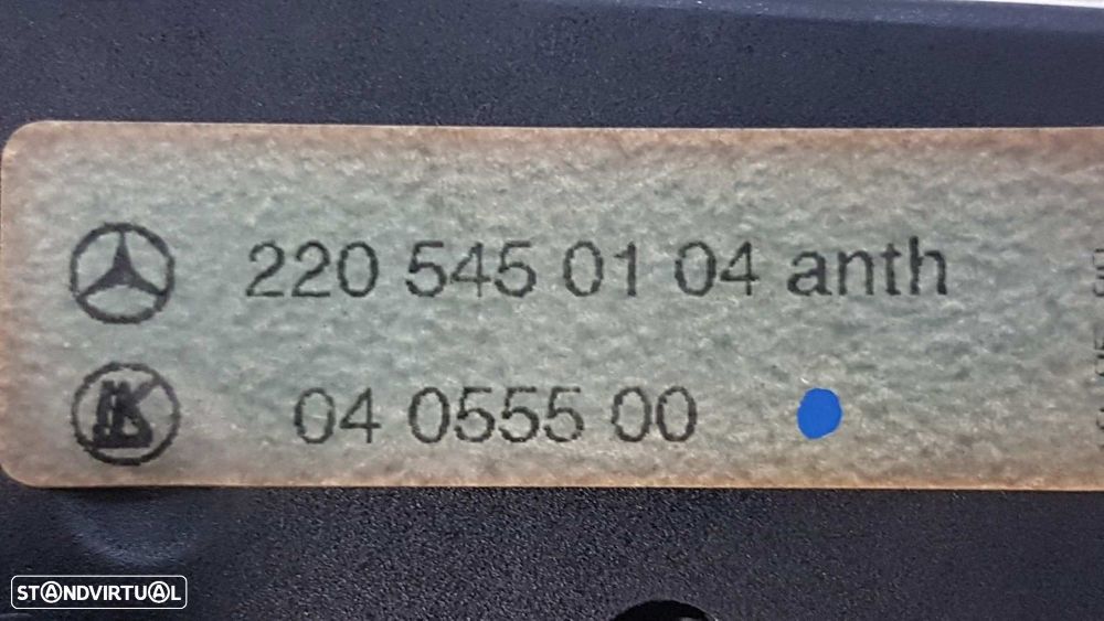 COMANDO DAS LUZES MERCEDES CLASE S (W220) BERLINA 320 (220.065) - 3