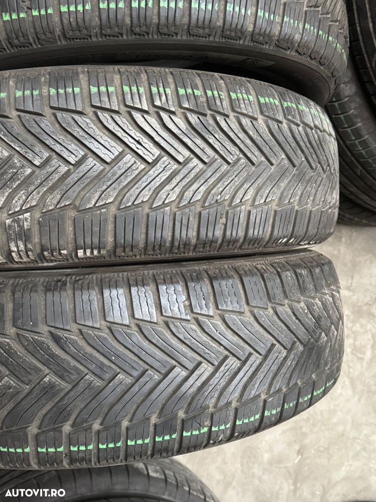 Vând 4 anvelope 195/60/18 Michelin de iarnă second - 3