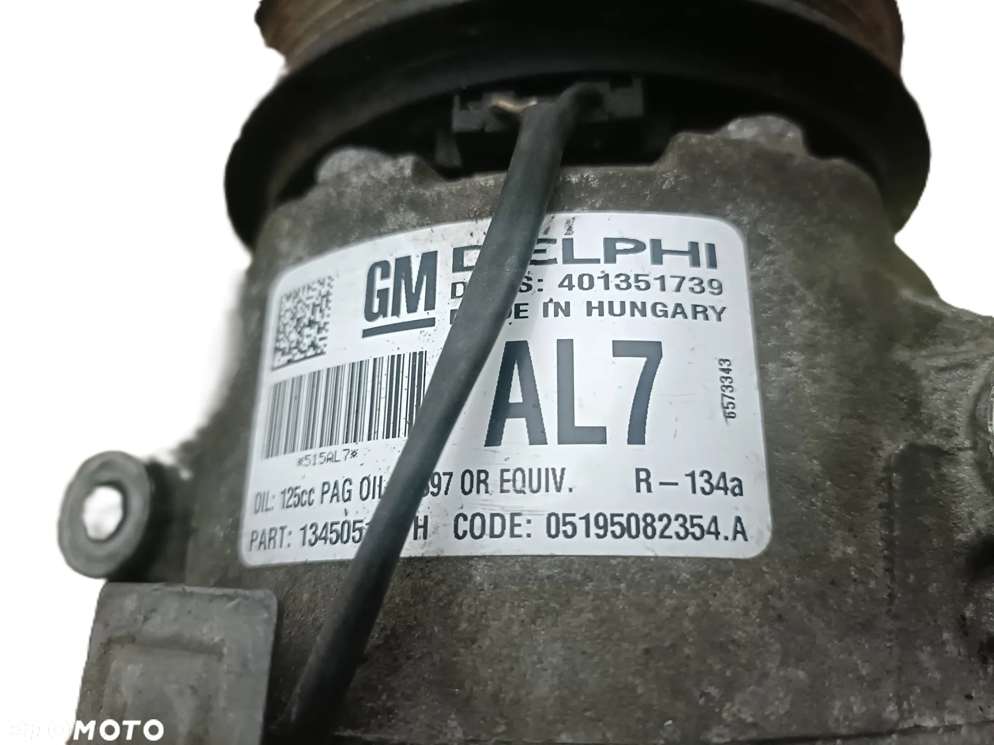 OPEL MERIVA B 10- 1,4 TB sprężarka kompresor klimatyzacji DELPHI 401351739 * - 4