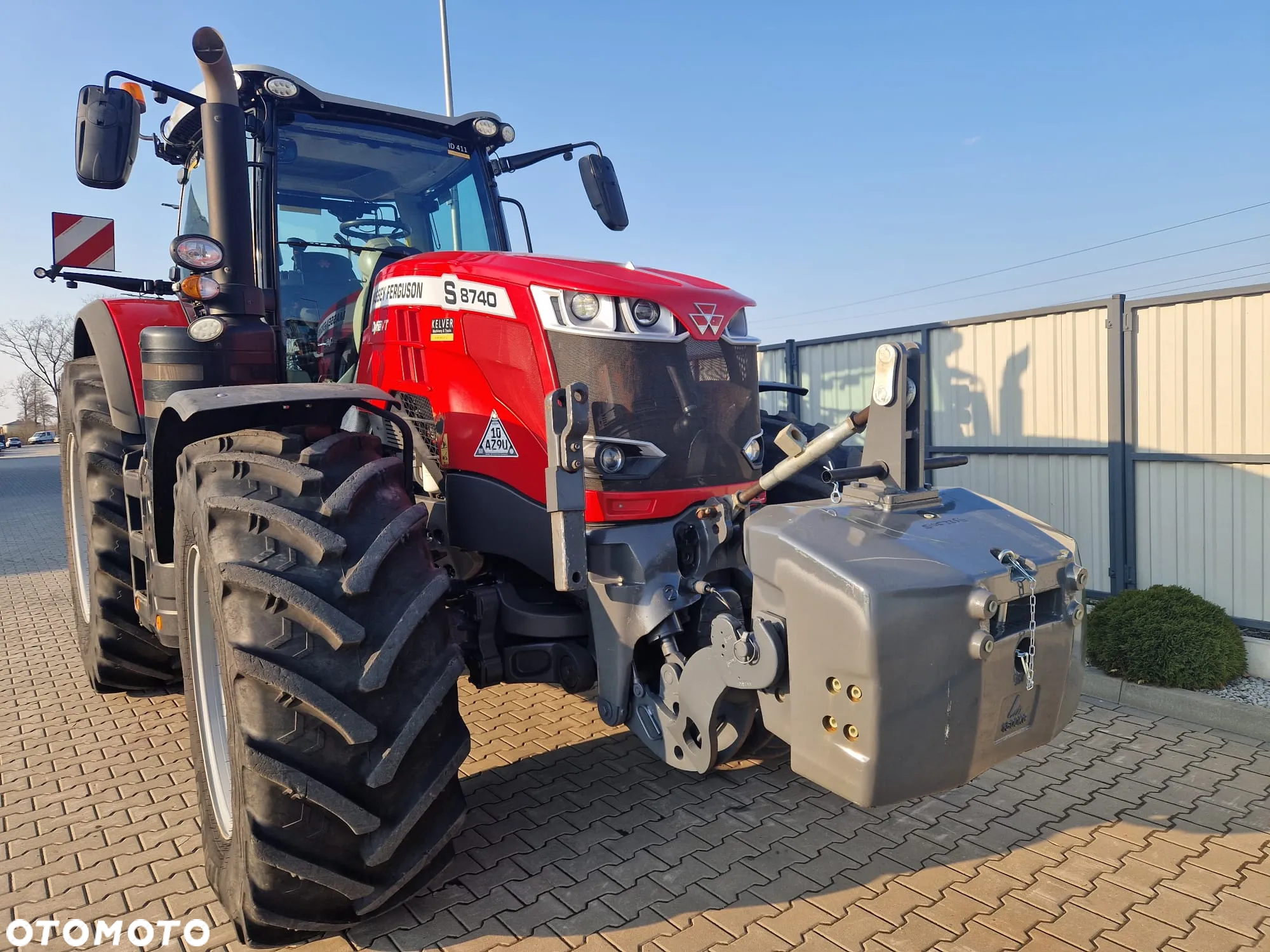 Massey Ferguson 8740S DYNA-VT * 2021r. * 6 637 mth * pełen serwis MF * - 5