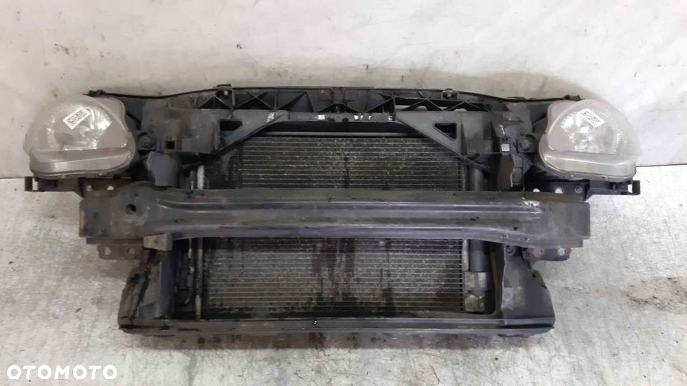 ^ PAS PRZEDNI SEAT LEON 2 II 2.0TDI BELKA OKULAR CHŁODNICA WODY WENTYLATOR OBUDOWA ZAMEK KOMPLET - 1