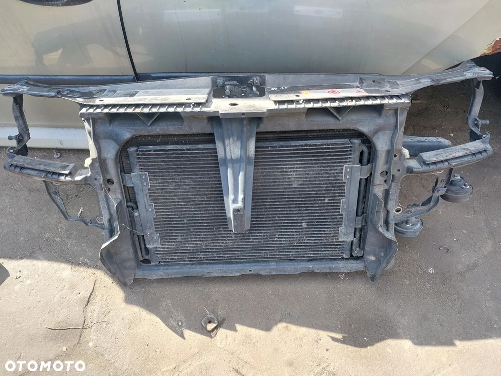 Pas przedni wzmocnienie czołowe chłodnice Audi A3 8L KOMPLETNY przed liftem 1.6 1.8 1.9 dolot powietrza - 1