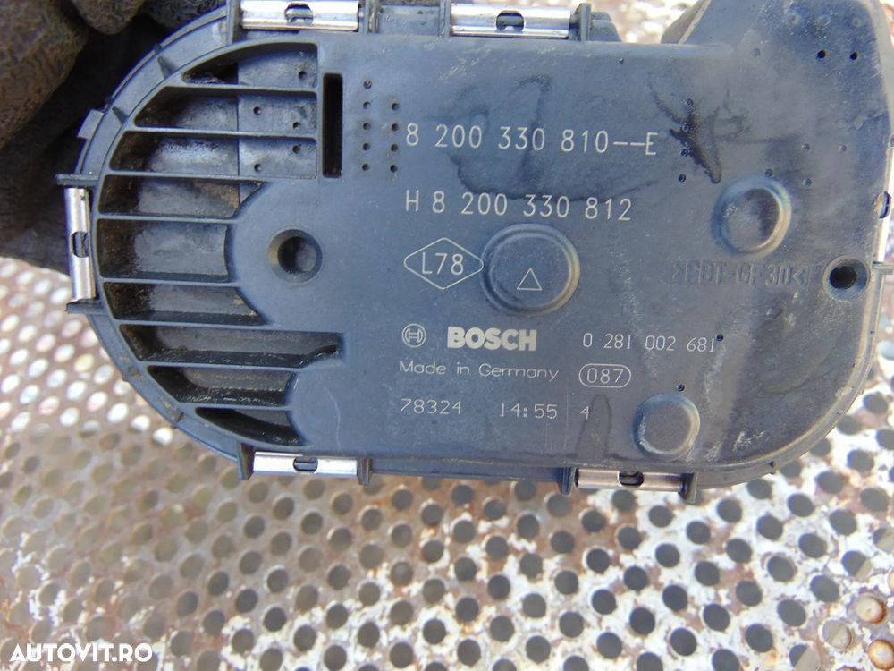 Clapeta acceleratie Renault Trafic 2.0 Opel Vivaro Koleos Nissan qashqai cod 8200330810 x trail scenic 2 megane 2 espace laguna - 3