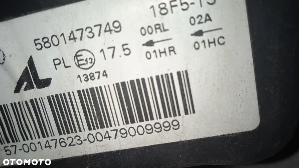Zderzak przód CC50105 CC50162 Grill lampa lewa prawa 5801473750 5801473749 halogen Iveco Daily IV 14- IS35SI - 14