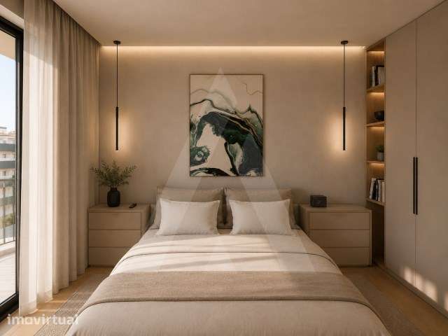 Apartamento T3 novo com piscina na Praia da Barra - Grande imagem: 5/13