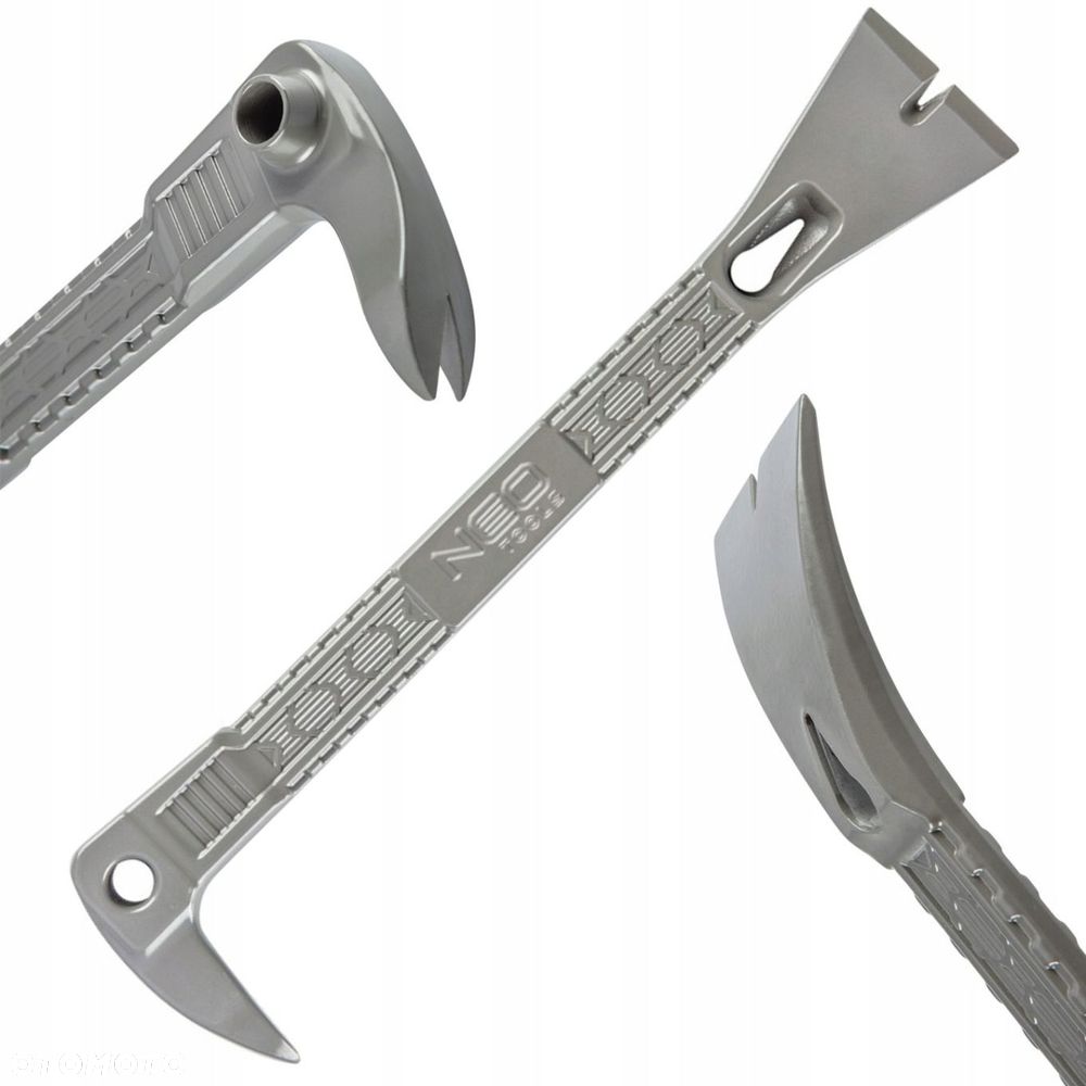 NEO ŁOM BRECHA SZEROKA DO WYCIĄGANIA GWOŹDZI 250mm - 2