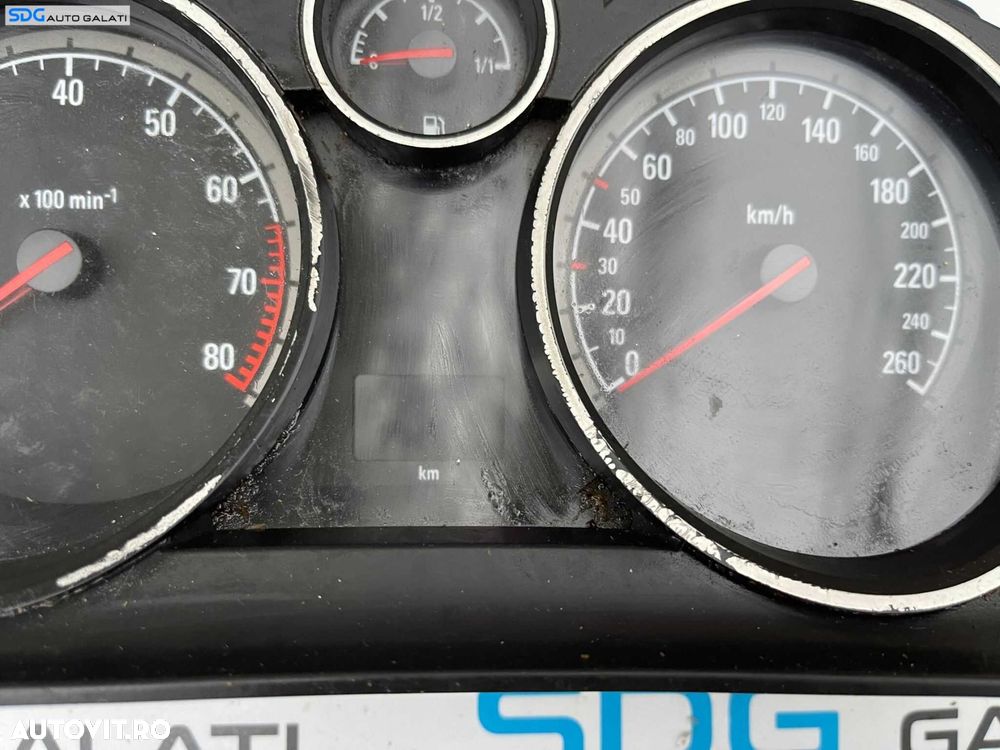 Ceas Ceasuri Cluster Instrumente Bord Opel Zafira B 1.6 2005 - 2014 Cod 13216684 [B2944] - 4