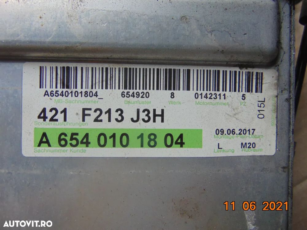 Calculator motor ECU Mercedes w213 w205 w257 w238 2.0 euro 6 - 2