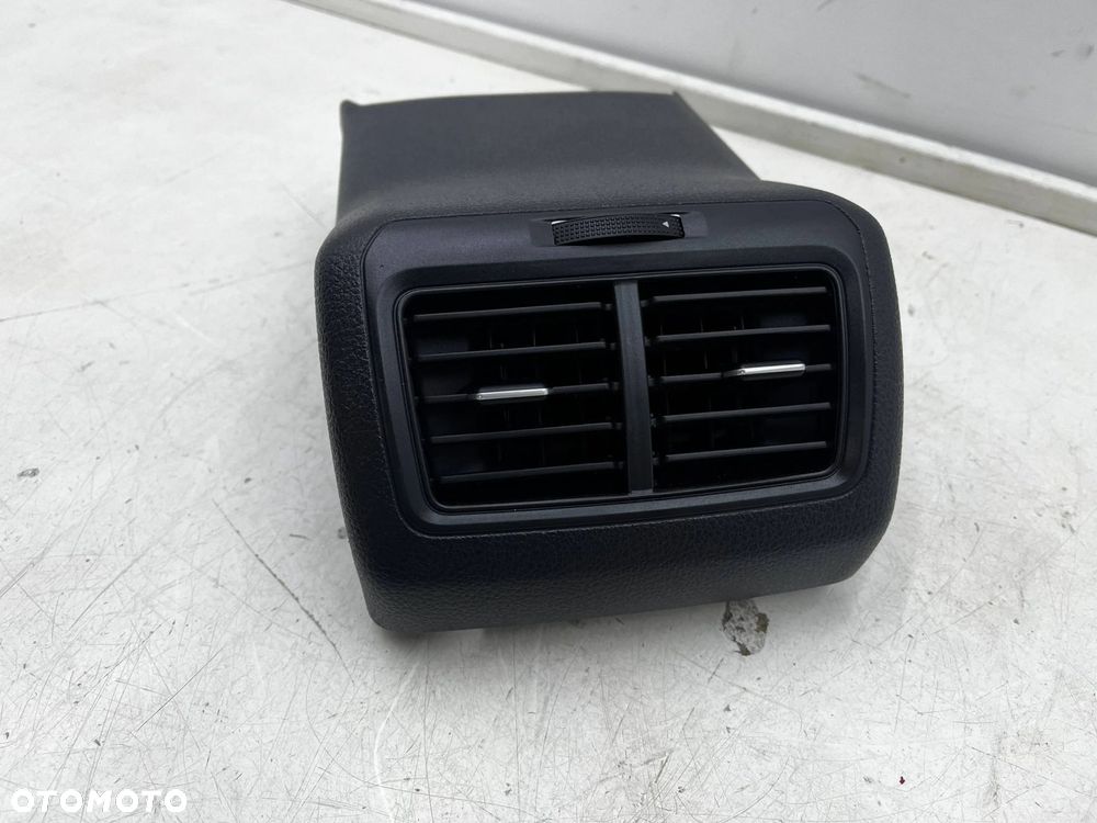 Tunel środkowy VW Golf 7 VII 12-20r. tylne wykończenie tunelu kratki nawiewu 5g0863289c - 2
