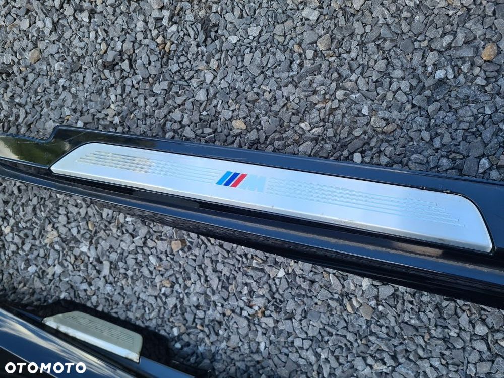 Zestaw zderzaków MPakiet BMW 1 E87 475 czarne nadkola zderzak przód tył listwy  progowe M-Pakiet PDC - 15
