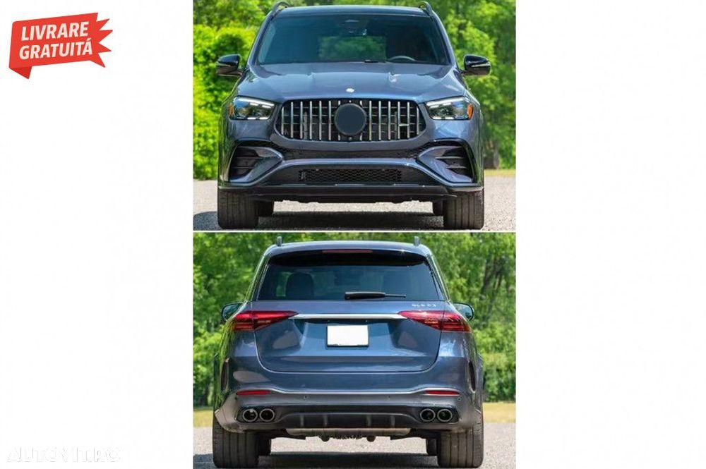 Pachet Exterior Complet Mercedes GLE W167 SUV (2019-Up) GLE 63S Design - 4