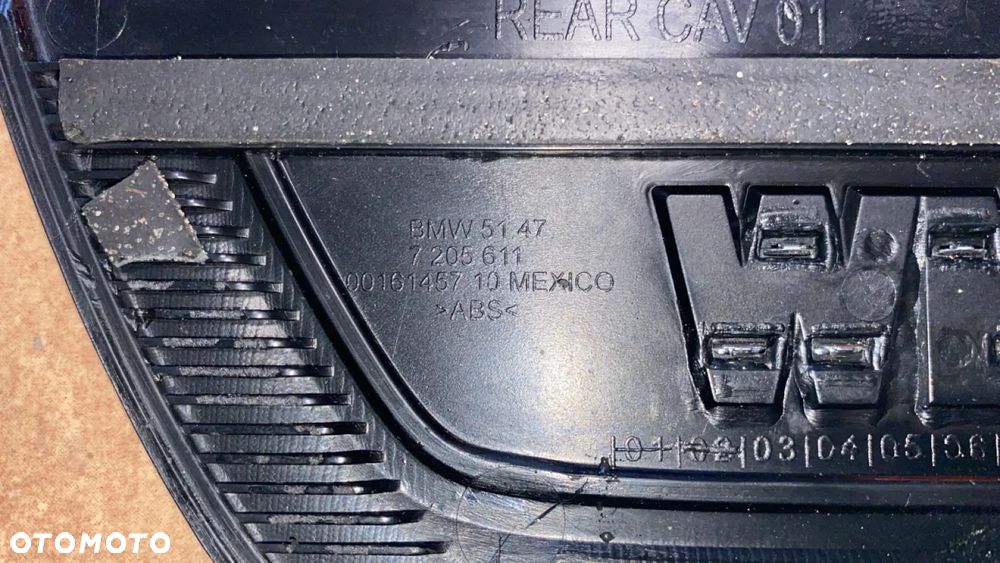 LISTWY NAKŁADKI PROGOWE BMW X3 F25 KOMPLET 7205597 7205611 - 5
