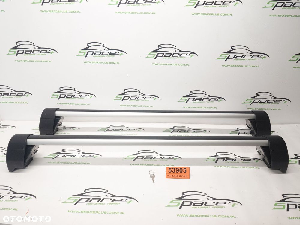 Bagażnik dachowy bazowy belki poprzeczki Opel Zafira B 2007-2014 - 3