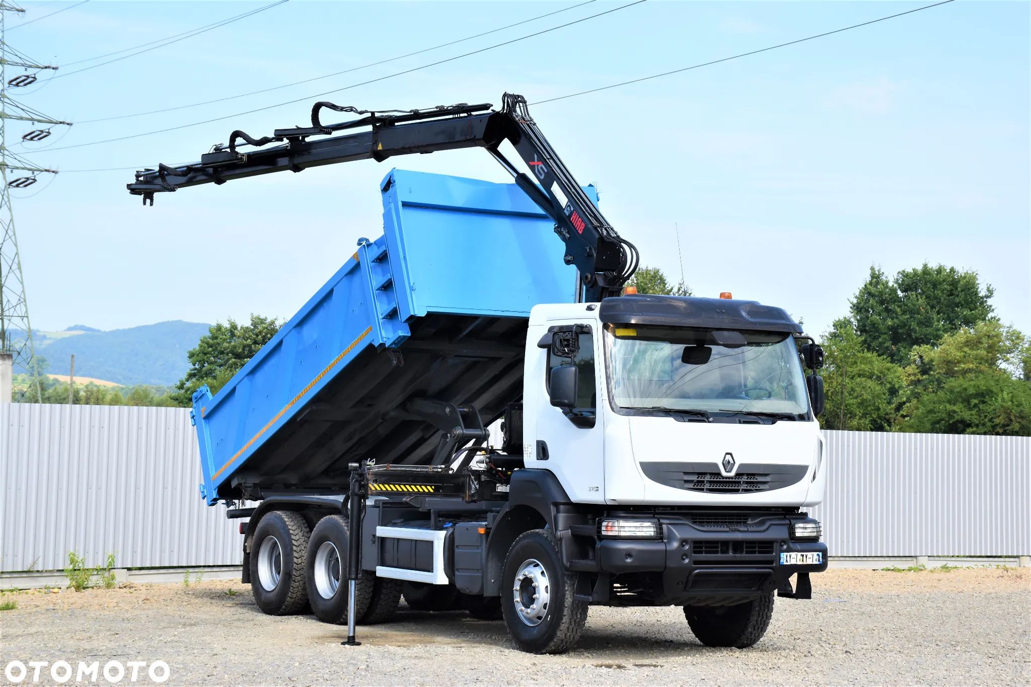 Renault KERAX 370 DXI*HIAB 122B-3 HIDUO+PILOT/ 6x4 - 1