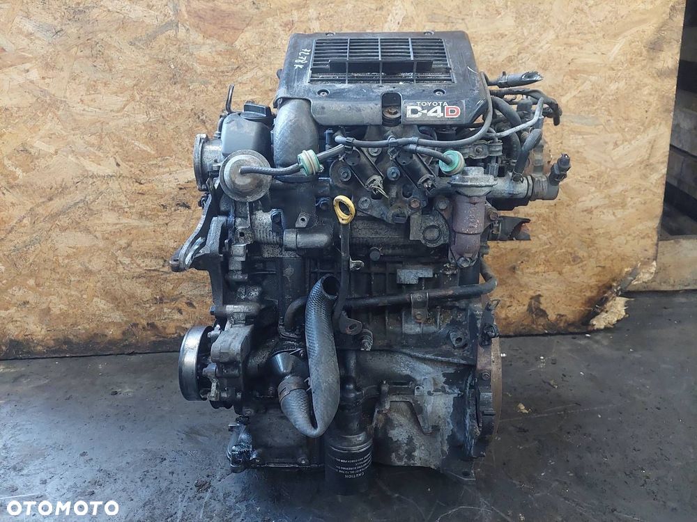 SILNIK DIESEL POMPA WTRYSKI TURBO TOYOTA YARIS I 1.4 D4D 1ND-TV 17201-33010 - 1