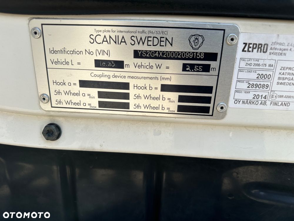Scania G 360 EURO 6 KONTENER PODGRZEWANY -DRZWI BOCZNE - 19