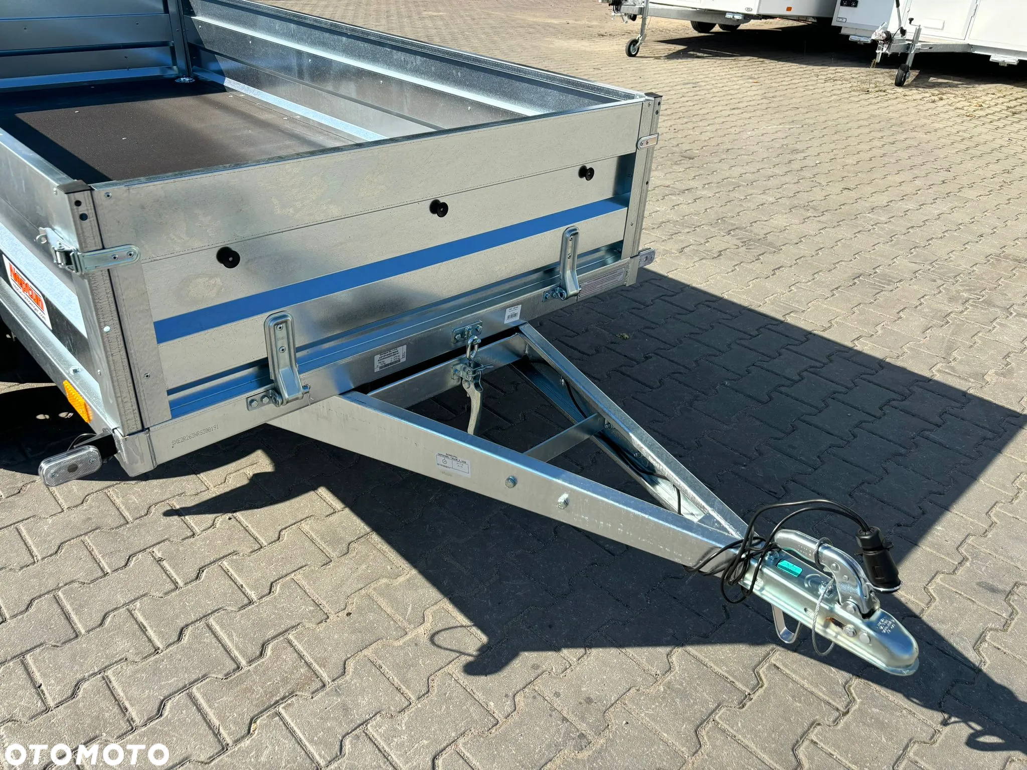 Neptun PRZYCZEPA 263x129x40, 2 OSIE, UCHYŁ - DOSTAWA POD DOM! - 7