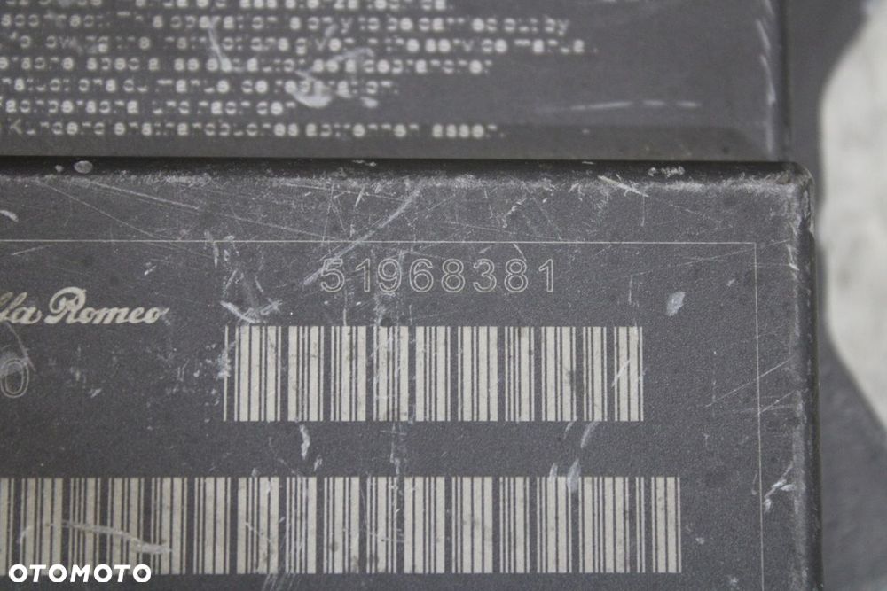 CENTRALKA SENSOR AIRBAG FIAT 500L 51968381 - 2