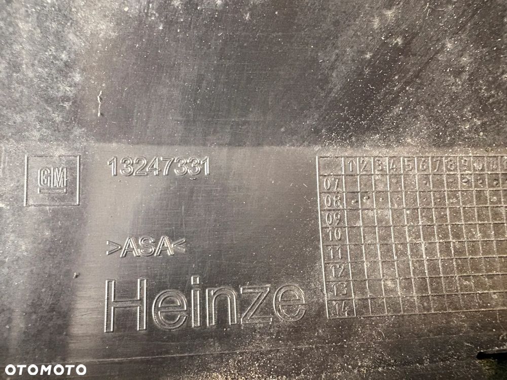 OPEL ZAFIRA B LIFT ATRAPA GRILL ZDERZAKA PRZÓD 13247331 - 4