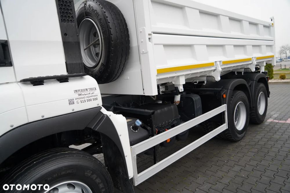 MAN TGS 26.480 / 6X6 / 3 STRONNA WYWROTKA /  HYDROBURTA / MANUAL / BORDMATIC - 19