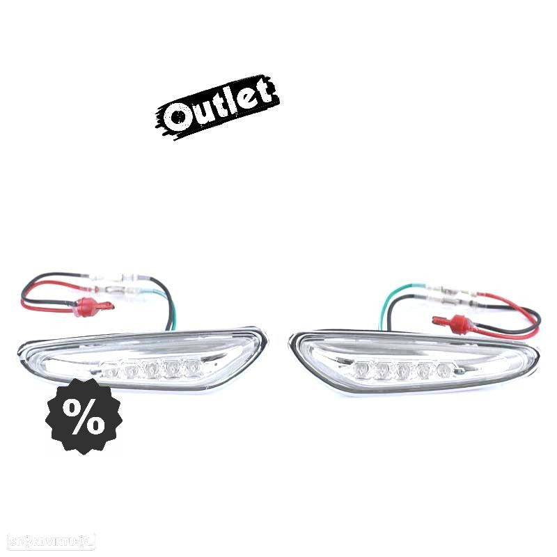R018081C1 PISCAS LATERAIS PARA BMW E46 01-05 LATERALES LED CROMADO - 7