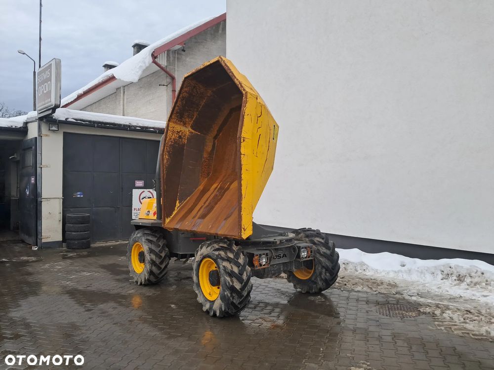 Ausa D 600 APG WOZIDŁO BUDOWLANE OBROTOWE 6 t ton ROK 2018 silnik Kubota mocne 110 KM oświetlenie drogowe opony 70% Terex Thwaites Mecalac Jcb kiper +obrót kierunkowskazy WYWROTKA DUMPER 4x4 - 10