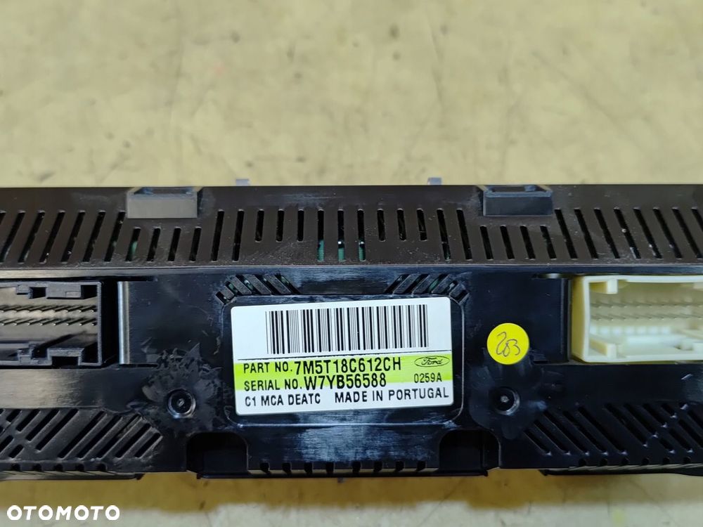 FOCUS MK2 LIFT PANEL NAWIEWU KLIMATYZACJI 7M5T18C612CH - 5