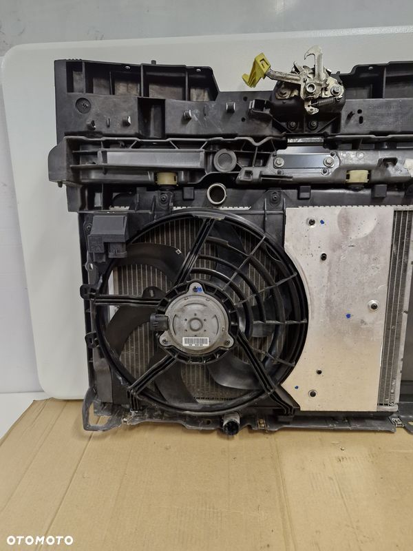 citroen c3 picasso 1.4 vti pas przedni czołowe chłodnice wentylator komplet - 8