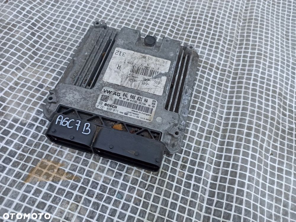 AUDI A6 C7 4G0 LIFT 15- 2.0 TDI KOMPUTER STEROWNIK SILNIKA ECU 04L906021HA - 3