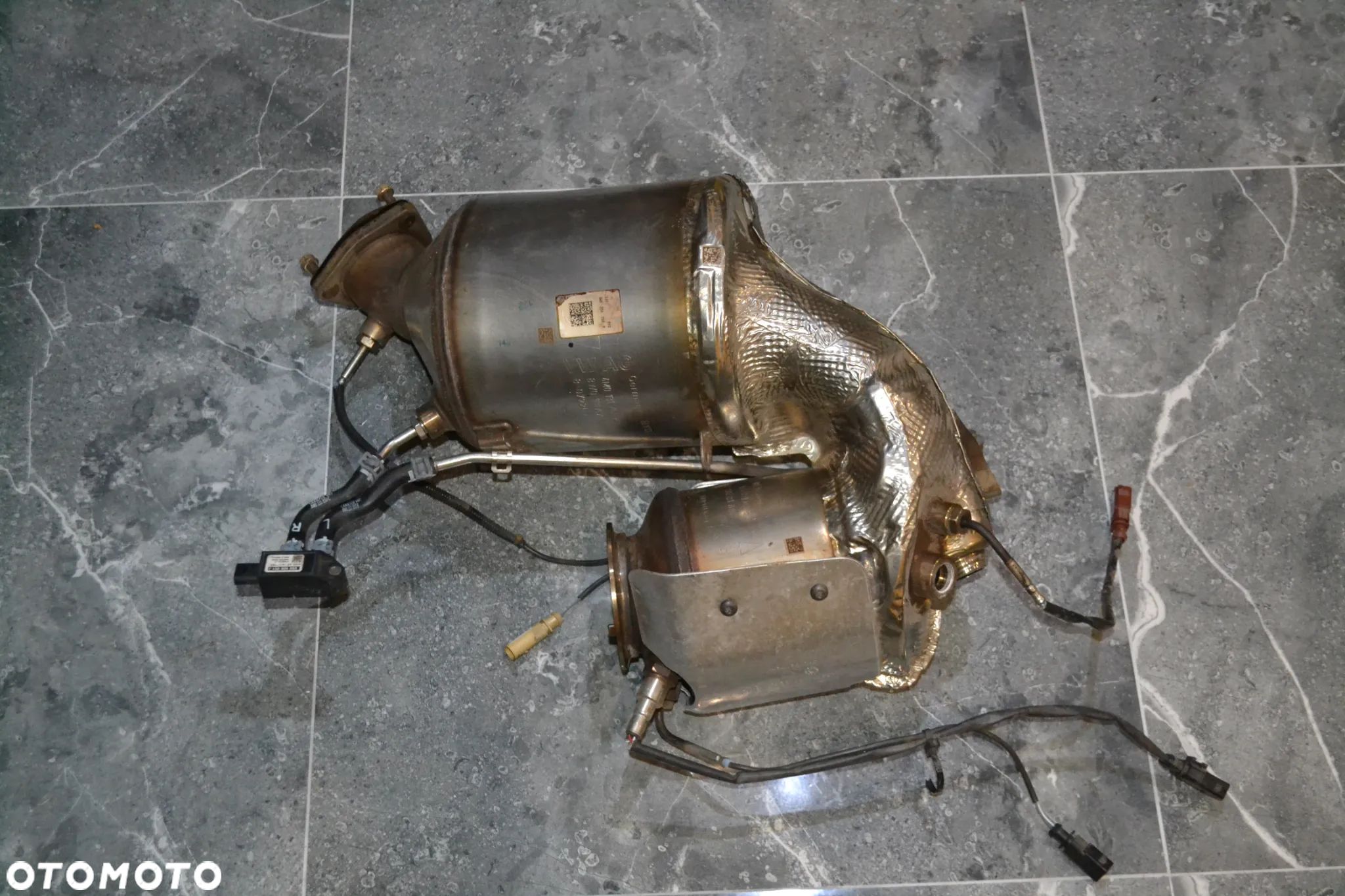 AUDI A4 B9 A5 8W A6 C7 3,0 TDI DPF FILTR CZĄSTEK STAŁYCH 4M0131765K KATALIZATOR 8W0131703H KPL - 1
