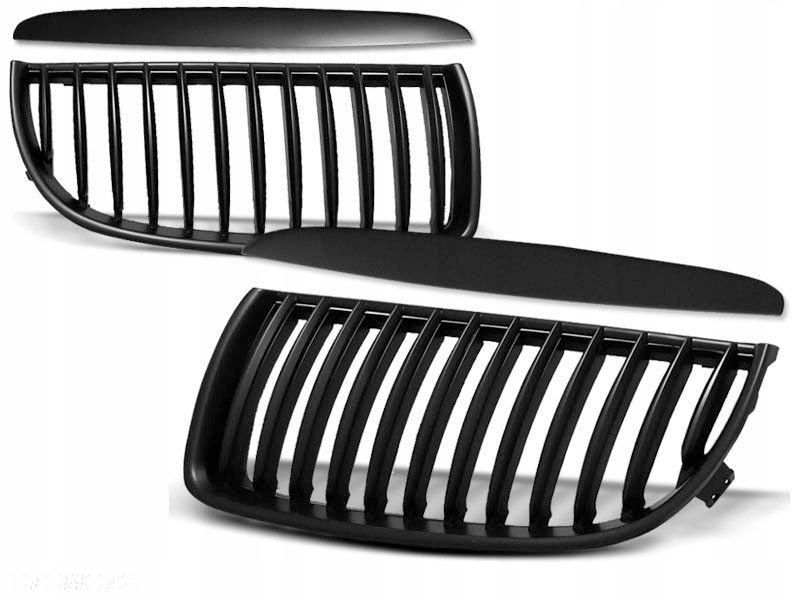 Atrapa Grill Nerki Bmw E90 E91 05-08 Black - 1