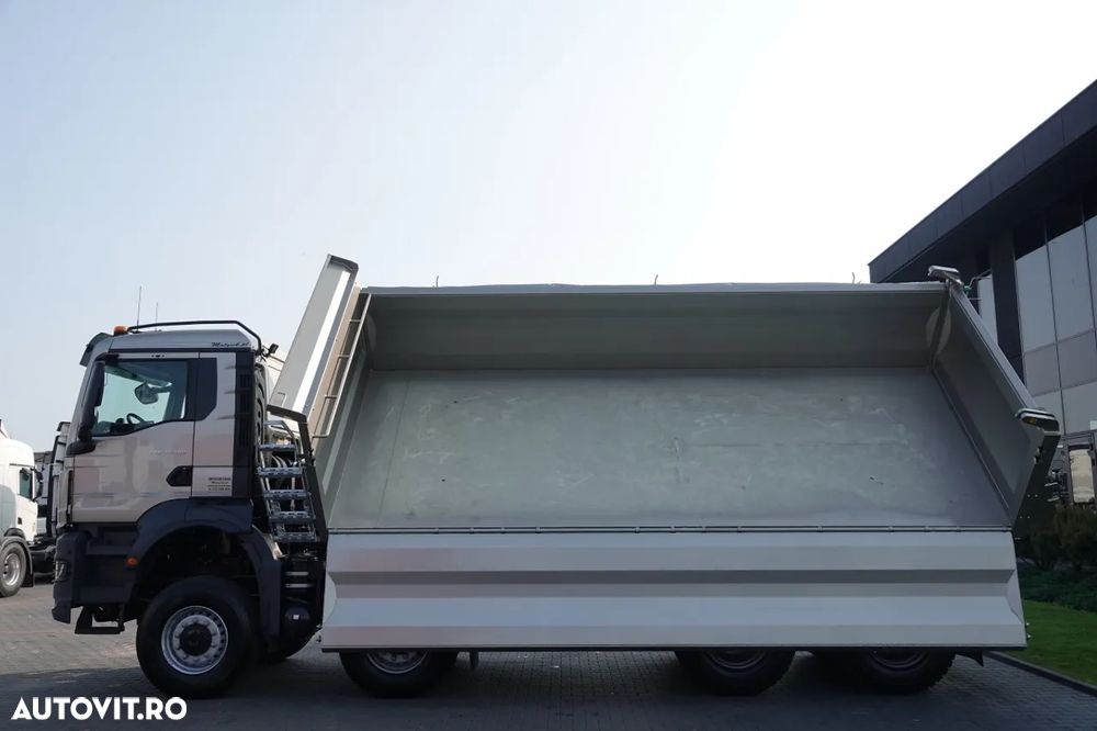 MAN TGS 41.480 / 8x6 / BASCULANĂ SPATE / MANUAL / NOU NOU / KH-KIPPER / - 11