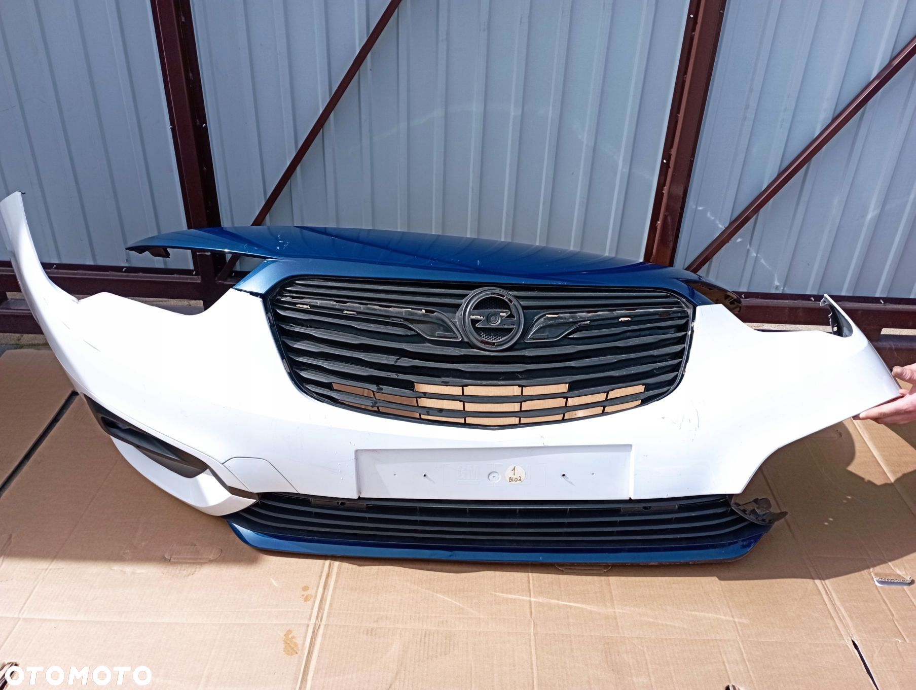 OPEL COMBO E ZDERZAK PRZÓD PRZEDNI GRILL - 1