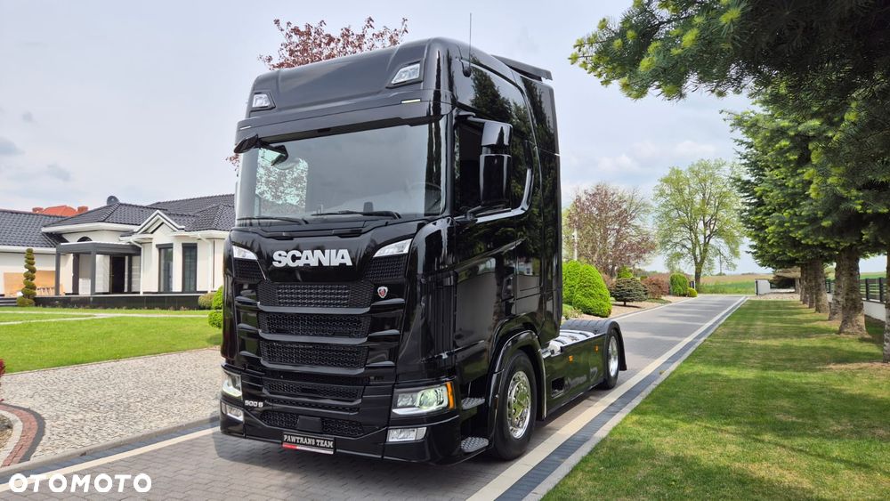 Scania SCANIA///S500///2022///LOW DECK///MEGA///RETARDER/// NOWE OPONY///FULL LED///ALUFELGI///ZABUDOWY MIĘDZYOSIOWE///KLIMATYZACJA POSTOJOWA///WAGA///STAN BARDZO DOBRY - 1
