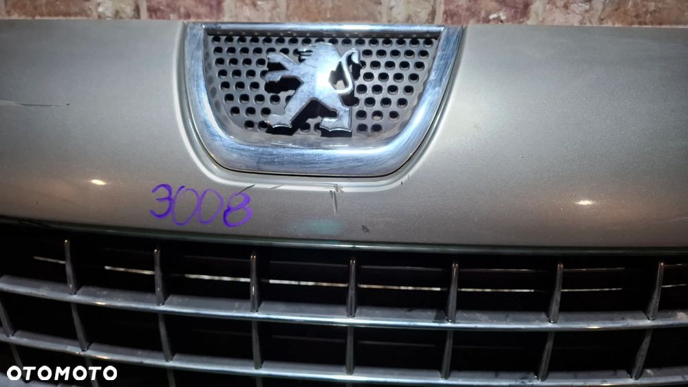Zderzak przedni Przód KOMPLETNY Peugeot 3008 09/15 9685623877 - 6