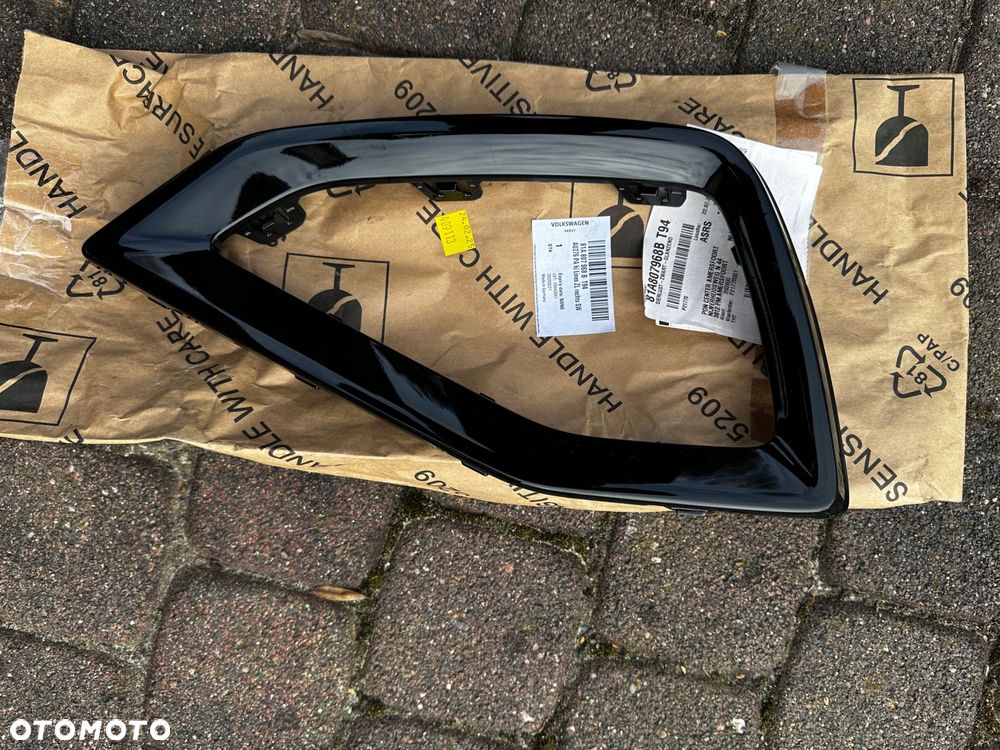 audi q2 lift kratka zderzaka prawy tył 81a807968b - 4