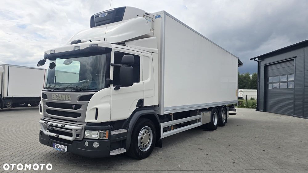 Scania P450 6x2 chłodnia Carrier 1250 8,6m długa full air pełen serwis ASO super stan! godna uwagi! - 7
