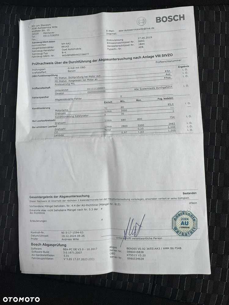 Opel Astra 1.4 T Dynamic S&S - 32